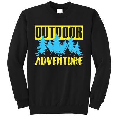 Outdoor Adventure Enthusiast Graphic Sweatshirt