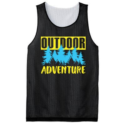 Outdoor Adventure Enthusiast Graphic Mesh Reversible Basketball Jersey Tank