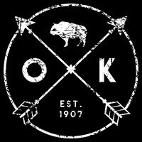 Oklahoma Adventure Est 1907 Buffalo Arrows State Gift Sustainable Bucket Hat
