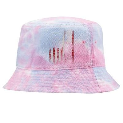 Old American Flag Patriotic 1776 We The People Usa Tie-Dyed Bucket Hat