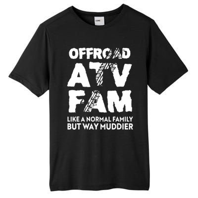 OffRoad ATV Fam Funny Quad 4Wheeling Family Tall Fusion ChromaSoft Performance T-Shirt