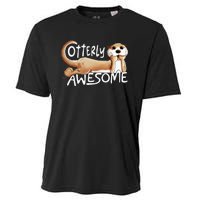 Otterly Awesome For Sea Otter Lover Cooling Performance Crew T-Shirt