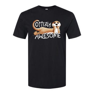 Otterly Awesome For Sea Otter Lover Softstyle CVC T-Shirt