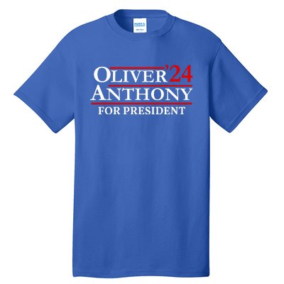 Oliver Anthony For President 2024 Tall T-Shirt