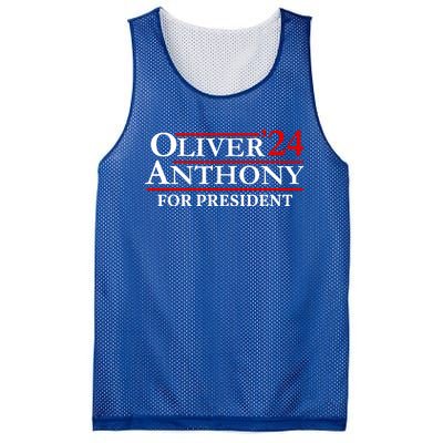 Oliver Anthony For President 2024 Mesh Reversible Basketball Jersey Tank