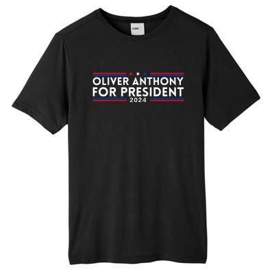 Oliver Anthony For President 2024 Tall Fusion ChromaSoft Performance T-Shirt