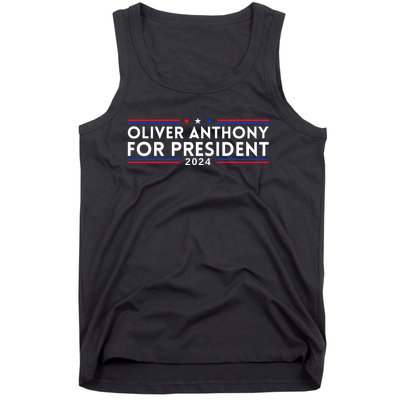 Oliver Anthony For President 2024 Tank Top