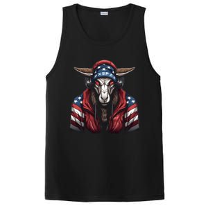 Oryx American Flag USA Tee 4th July Gifts Graphic Tees PosiCharge Competitor Tank