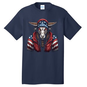 Oryx American Flag USA Tee 4th July Gifts Graphic Tees Tall T-Shirt