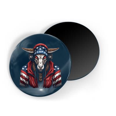 Oryx American Flag USA Tee 4th July Gifts Graphic Tees Magnet