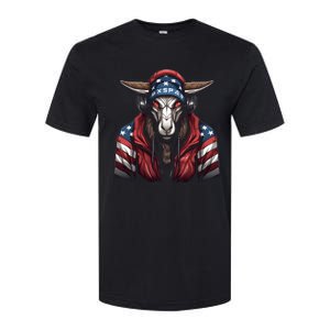 Oryx American Flag USA Tee 4th July Gifts Graphic Tees Softstyle CVC T-Shirt