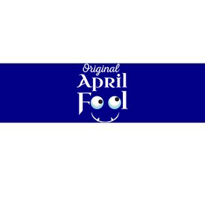 Original April Fool Face Funny April Fool's Day Birthday Cool Gift Bumper Sticker