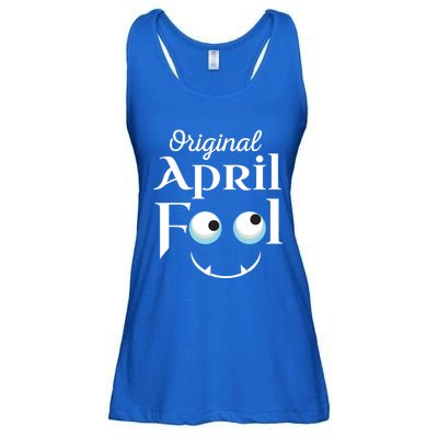 Original April Fool Face Funny April Fool's Day Birthday Cool Gift Ladies Essential Flowy Tank