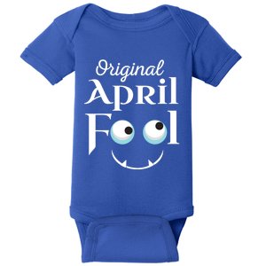 Original April Fool Face Funny April Fool's Day Birthday Cool Gift Baby Bodysuit