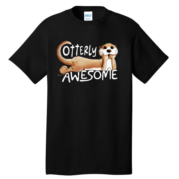 Otterly Awesome For Sea Otter Lover Tall T-Shirt