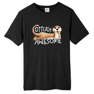 Otterly Awesome For Sea Otter Lover Tall Fusion ChromaSoft Performance T-Shirt