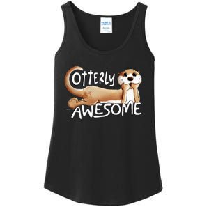 Otterly Awesome For Sea Otter Lover Ladies Essential Tank