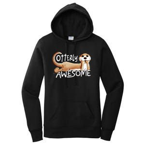 Otterly Awesome For Sea Otter Lover Women's Pullover Hoodie