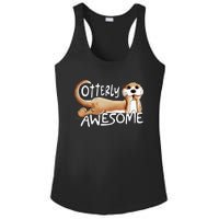 Otterly Awesome For Sea Otter Lover Ladies PosiCharge Competitor Racerback Tank