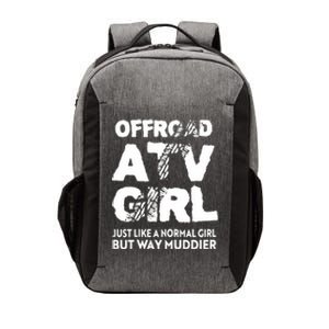 OffRoad ATV Girl Funny Quad 4Wheeling Girls Vector Backpack