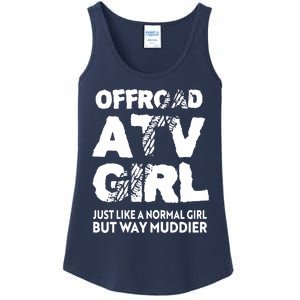 OffRoad ATV Girl Funny Quad 4Wheeling Girls Ladies Essential Tank