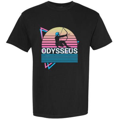 Odysseus Ancient Greek Greek Mythology Retro Garment-Dyed Heavyweight T-Shirt