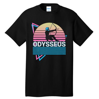 Odysseus Ancient Greek Greek Mythology Retro Tall T-Shirt