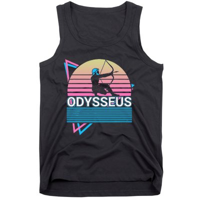 Odysseus Ancient Greek Greek Mythology Retro Tank Top