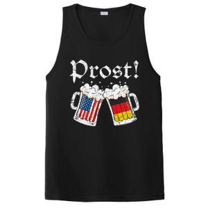 Oktoberfest American German Flag Beer Prost PosiCharge Competitor Tank