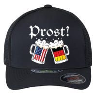 Oktoberfest American German Flag Beer Prost Flexfit Unipanel Trucker Cap