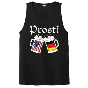 Oktoberfest American German Flag Beer Prost PosiCharge Competitor Tank