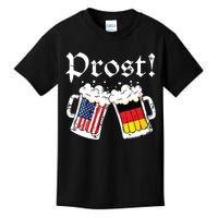 Oktoberfest American German Flag Beer Prost Kids T-Shirt