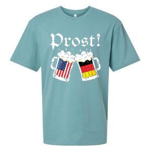 Oktoberfest American German Flag Beer Prost Sueded Cloud Jersey T-Shirt