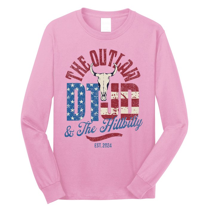 Outlaw And Hillbilly Trump Vance Long Sleeve Shirt