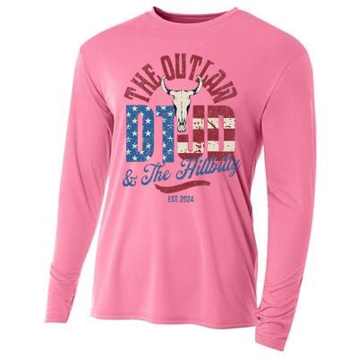 Outlaw And Hillbilly Trump Vance Cooling Performance Long Sleeve Crew