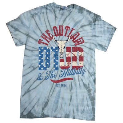 Outlaw And Hillbilly Trump Vance Tie-Dye T-Shirt