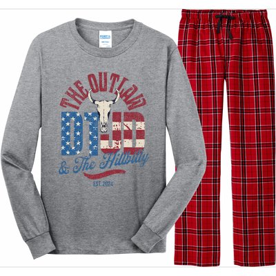 Outlaw And Hillbilly Trump Vance Long Sleeve Pajama Set