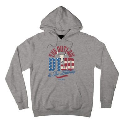 Outlaw And Hillbilly Trump Vance Tall Hoodie