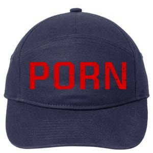 Offensive Adult Humor Funny Saying I Direct Midget Prn 7-Panel Snapback Hat