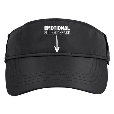 Offensive Adult Humor Emotional Support Snake Vintage Adult Drive Performance Visor