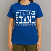 Oliver Anthony Its A Damn Shame What The Worlds Gotten To T-Shirt