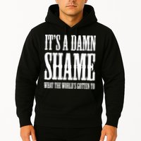 Oliver Anthony Its A Damn Shame What The Worlds Gotten To Hoodie