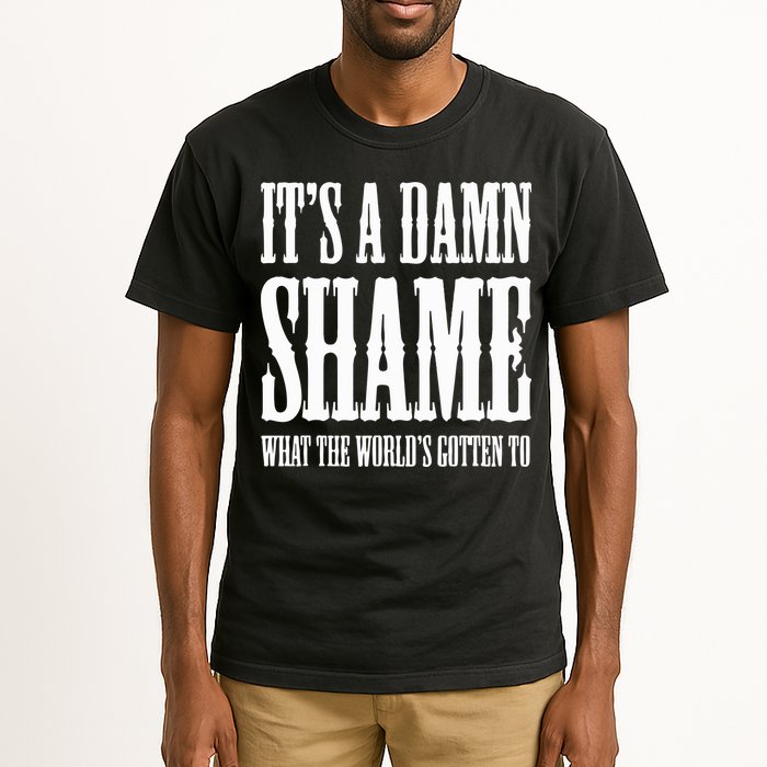 Oliver Anthony Its A Damn Shame What The Worlds Gotten To Tall T-Shirt