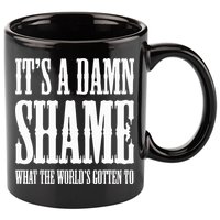 Oliver Anthony Its A Damn Shame What The Worlds Gotten To 11oz C Handle Ceramic Mug