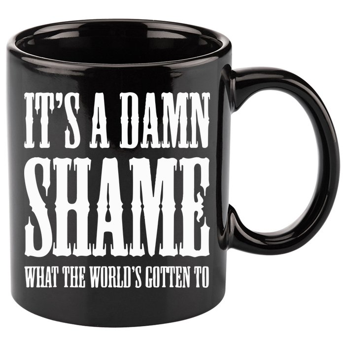Oliver Anthony Its A Damn Shame What The Worlds Gotten To 11oz C Handle Ceramic Mug