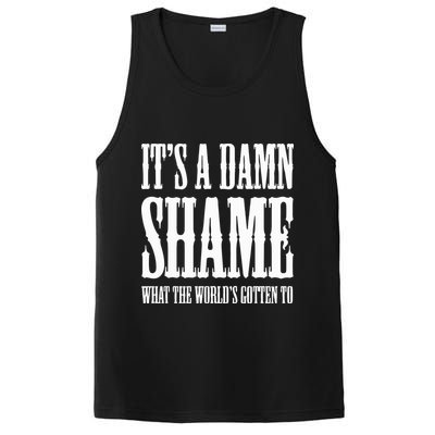 Oliver Anthony Its A Damn Shame What The Worlds Gotten To PosiCharge Competitor Tank