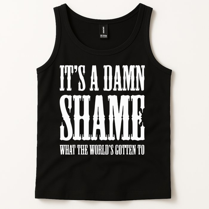 Oliver Anthony Its A Damn Shame What The Worlds Gotten To Tank Top