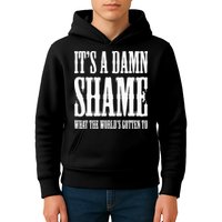 Oliver Anthony Its A Damn Shame What The Worlds Gotten To Kids Hoodie