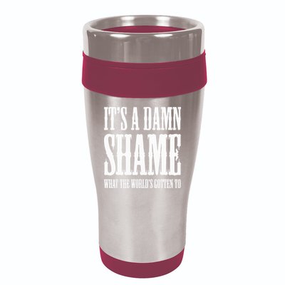 Oliver Anthony Its A Damn Shame What The Worlds Gotten To 16oz Travel Tumbler