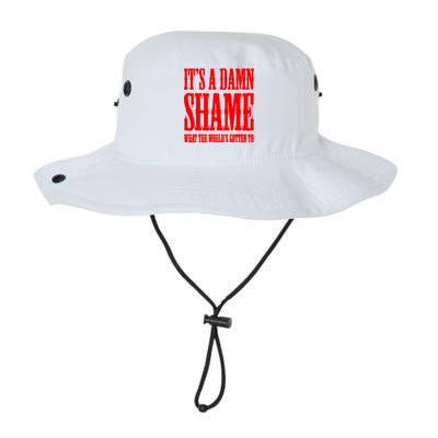 Oliver Anthony Its A Damn Shame What The Worlds Gotten To Legacy Cool Fit Booney Bucket Hat